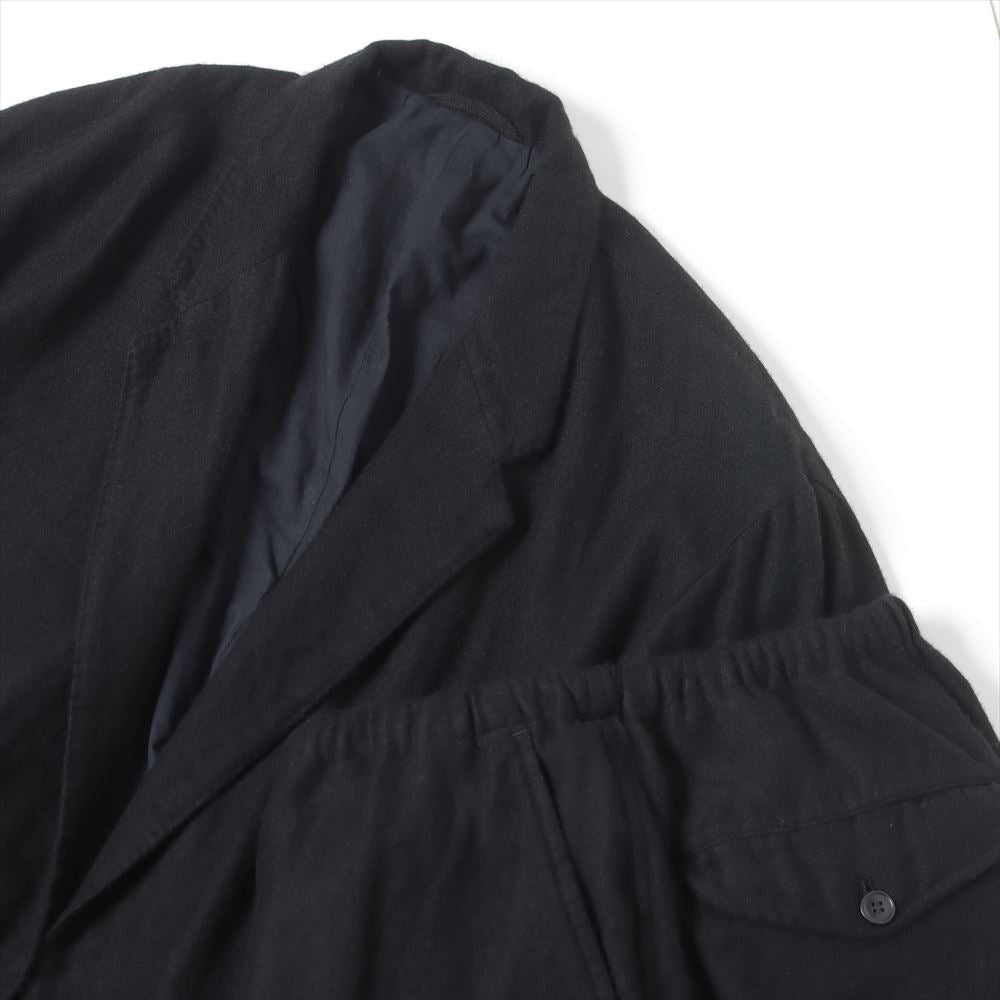 Cashmere and silk frock coat