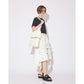 brushed logo gathering bag