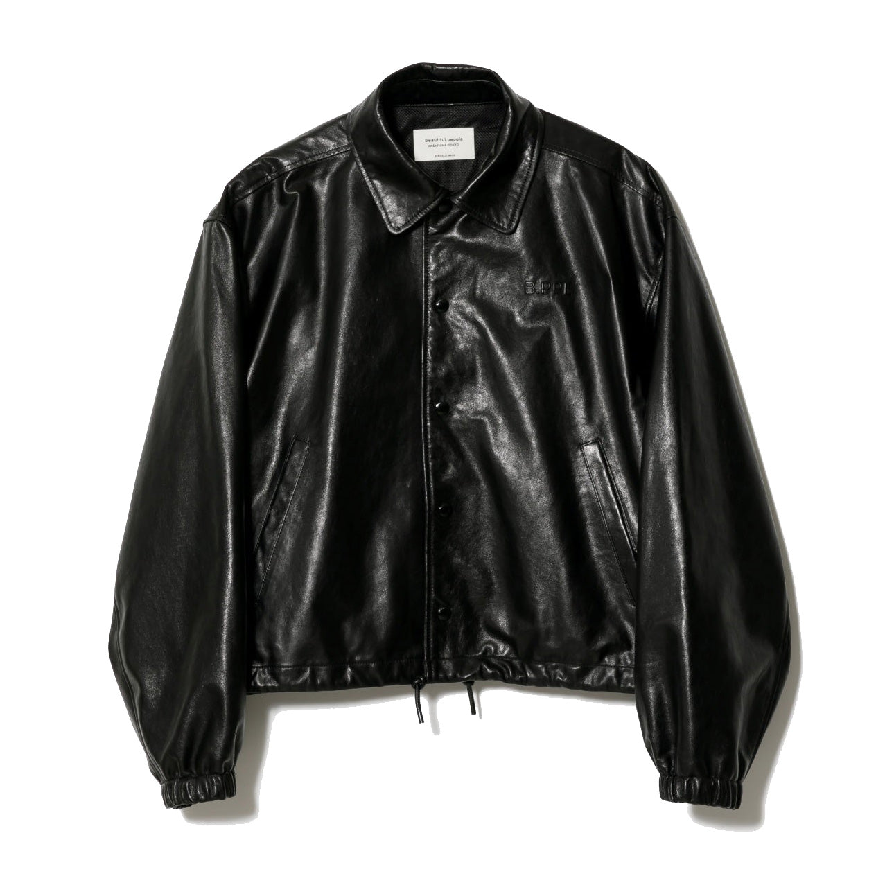 lamb leather coach jacket
