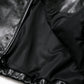 lamb leather coach jacket