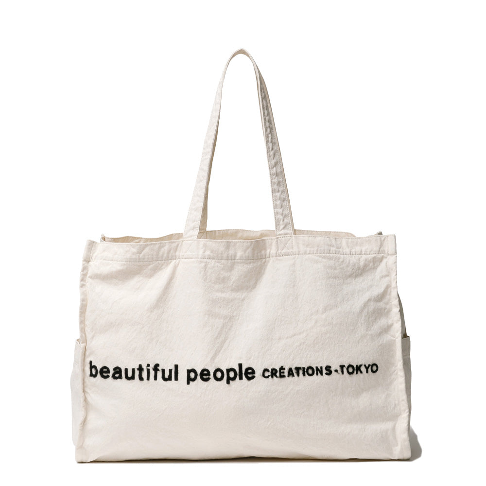 beautiful people (ビューティフルピープル) brushed logo holiday 