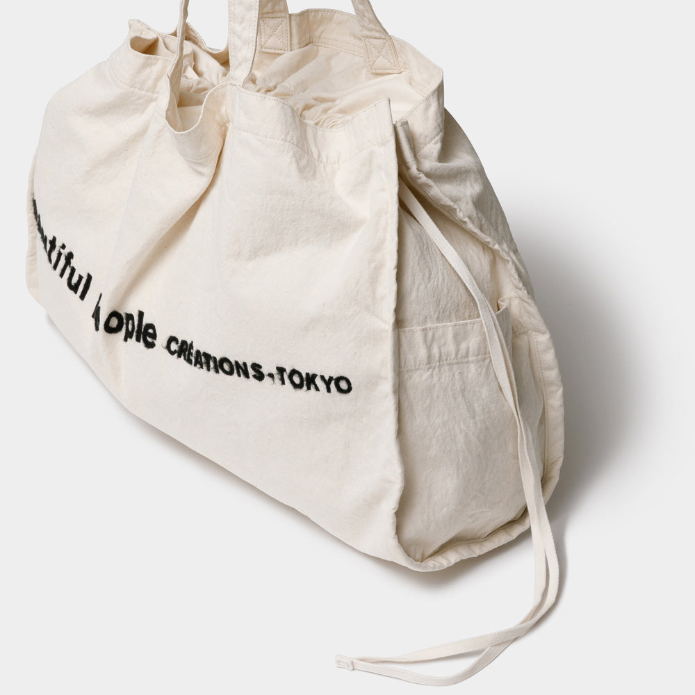 brushed logo holiday lesure bag