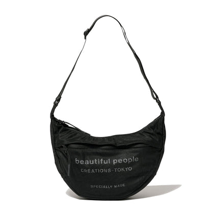 nothing to hide half moon bag