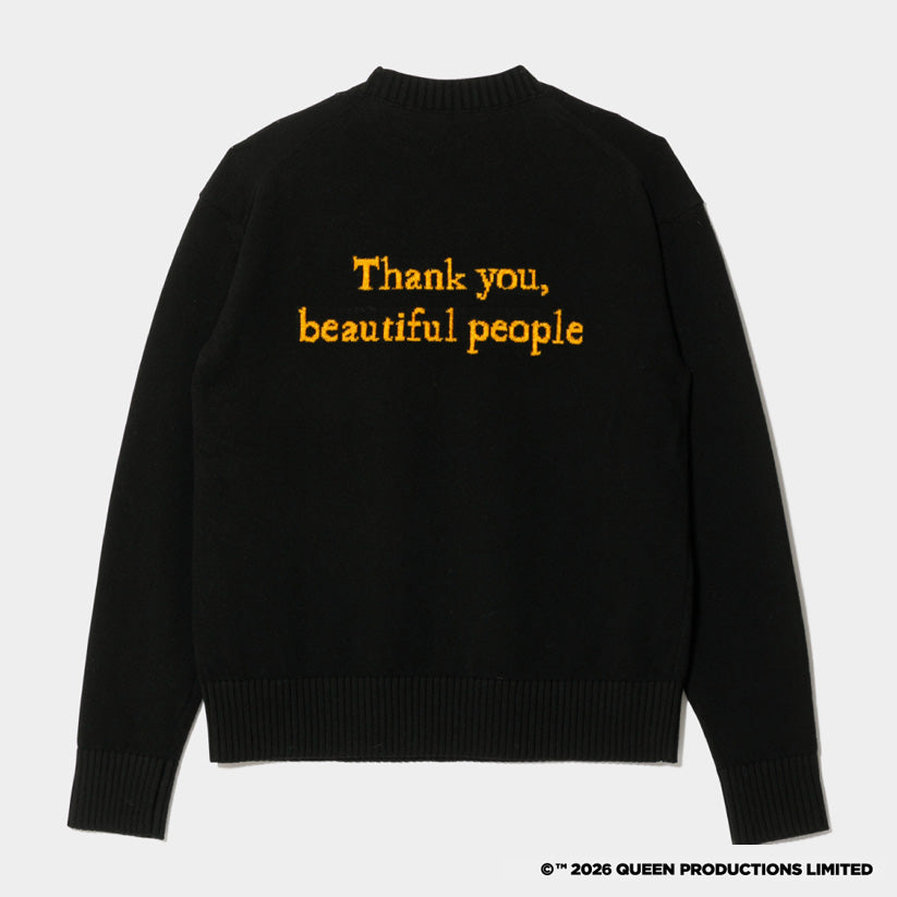 beautiful people (ビューティフルピープル) rock-knit QUEEN knit
