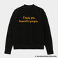 rock-knit QUEEN knit pullover