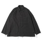 Cotton flannel shirt jacket