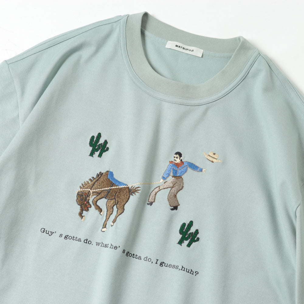 Embroidery Short Sleeve T-shirt