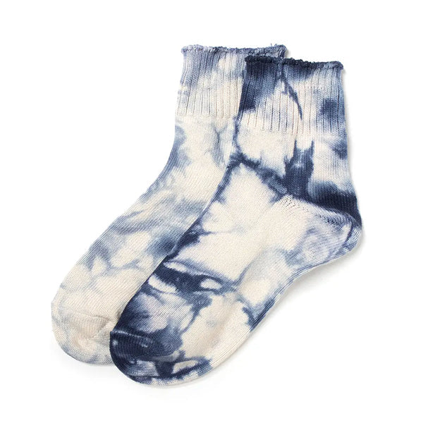 TIE-DYED ANKLE SOCKS C/N/PU