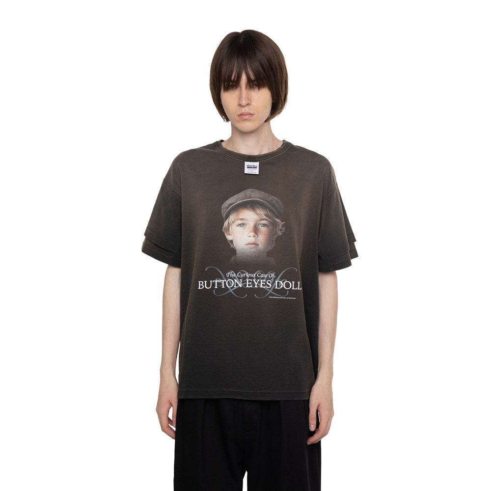 DAIRIKU(ダイリク)BUTTON EYE DOLL Sunburn H-S Tag Tee (26SS C14