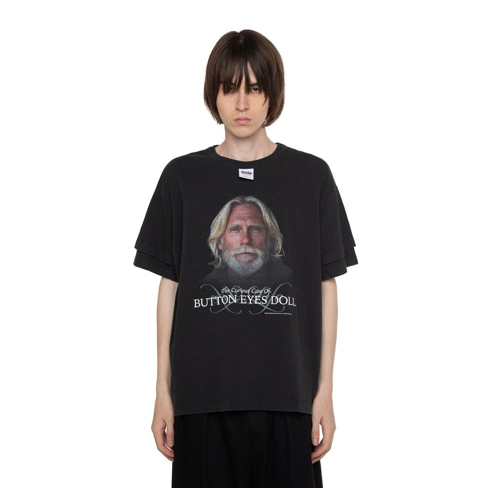 BUTTON EYE DOLL H-S Tag Tee