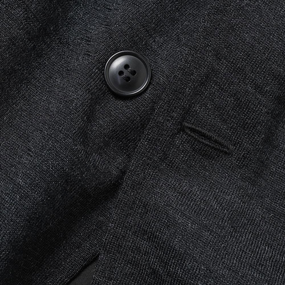 Wool knit jacket