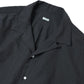 Silk Cotton Open Collar S/S Shirt