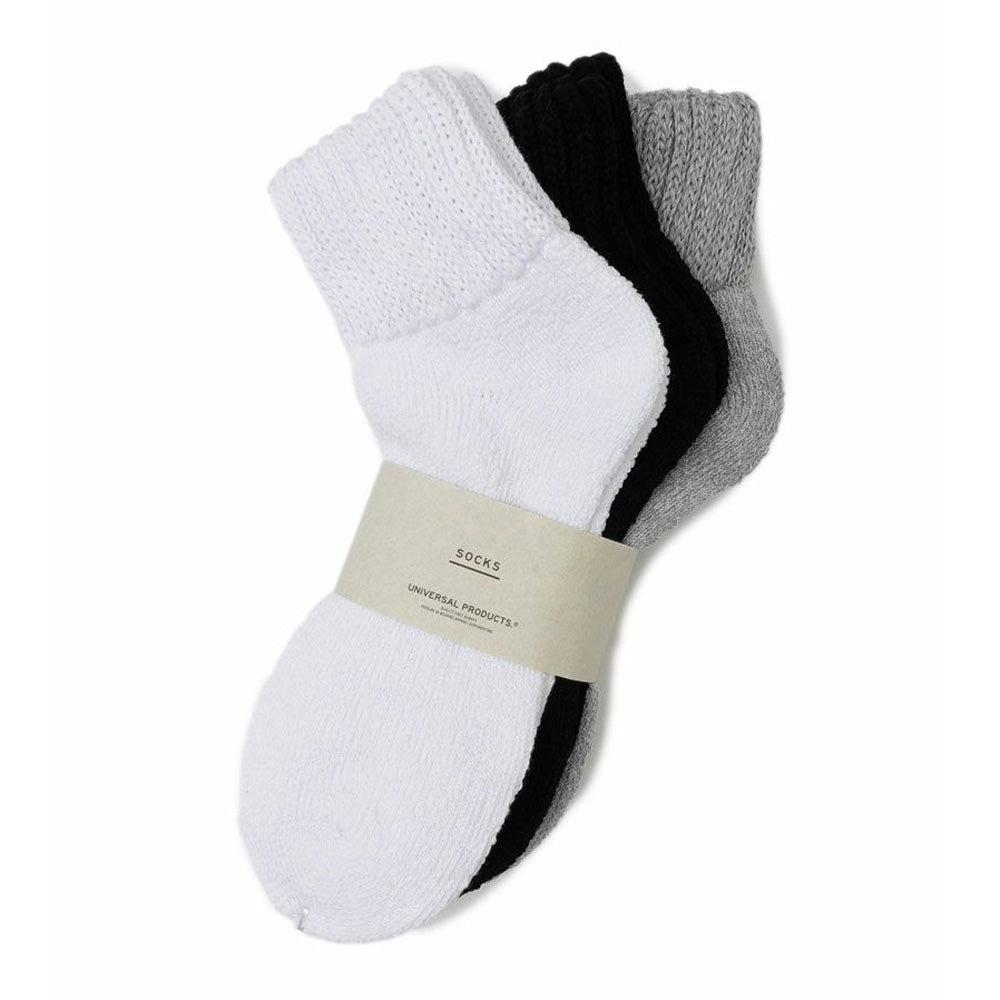 3-Pair Pile Socks 26ssmae