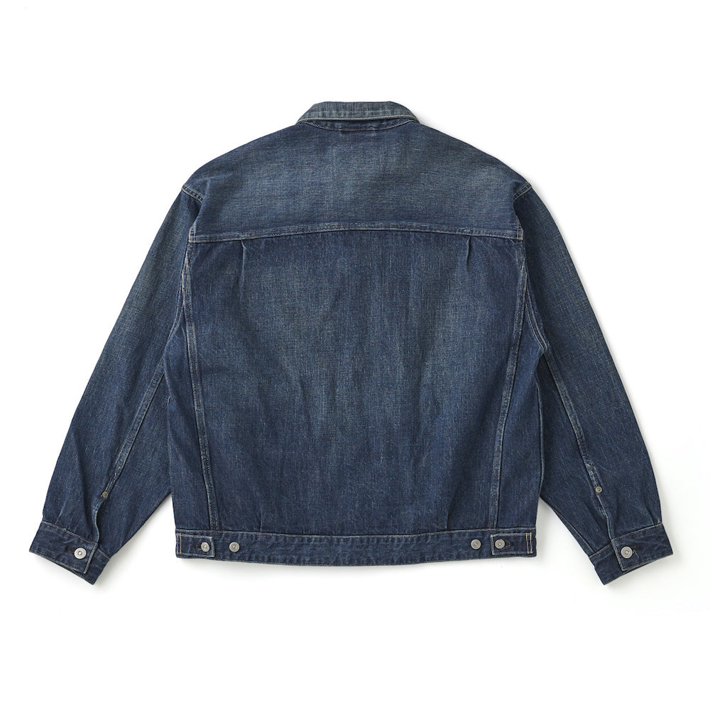 LOWER FLAP POCKET JEAN JACKET(FADE INDIGO)