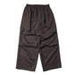 WOOL WIDE TRACK TROUSERS