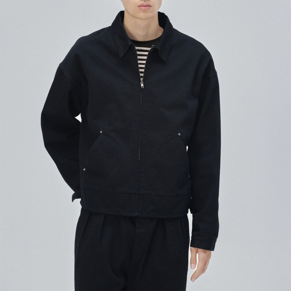 Wool Hemp Zip Jacket