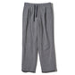 Wool Herringbone Easy Trousers