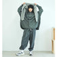 WIDE TAPERED EASY PANTS(NYLON)