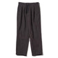 Wool Herringbone Easy Trousers