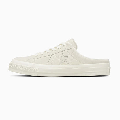 ONE STAR SUEDE MULE(OFF WHITE)