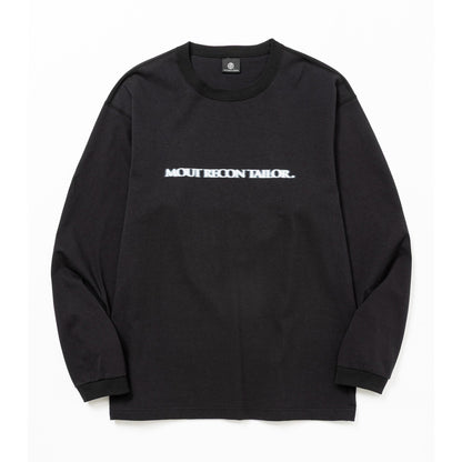 MOUT BLUR LOGO LONG SLEEVE T-SHIRT