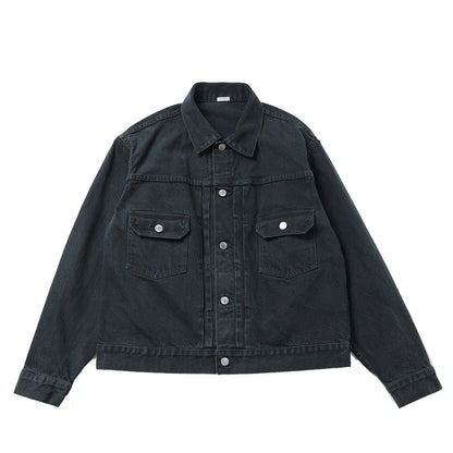 2nd Type Black Denim Jacket