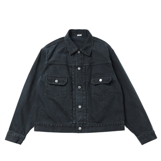 2nd Type Black Denim Jacket