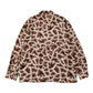 ORIGINAL PRINTED OPEN COLLAR SHIRTS (Giraffe) Long-sleeve
