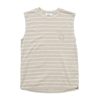 DWELLER N/S TEE BORDER COTTON JERSEY