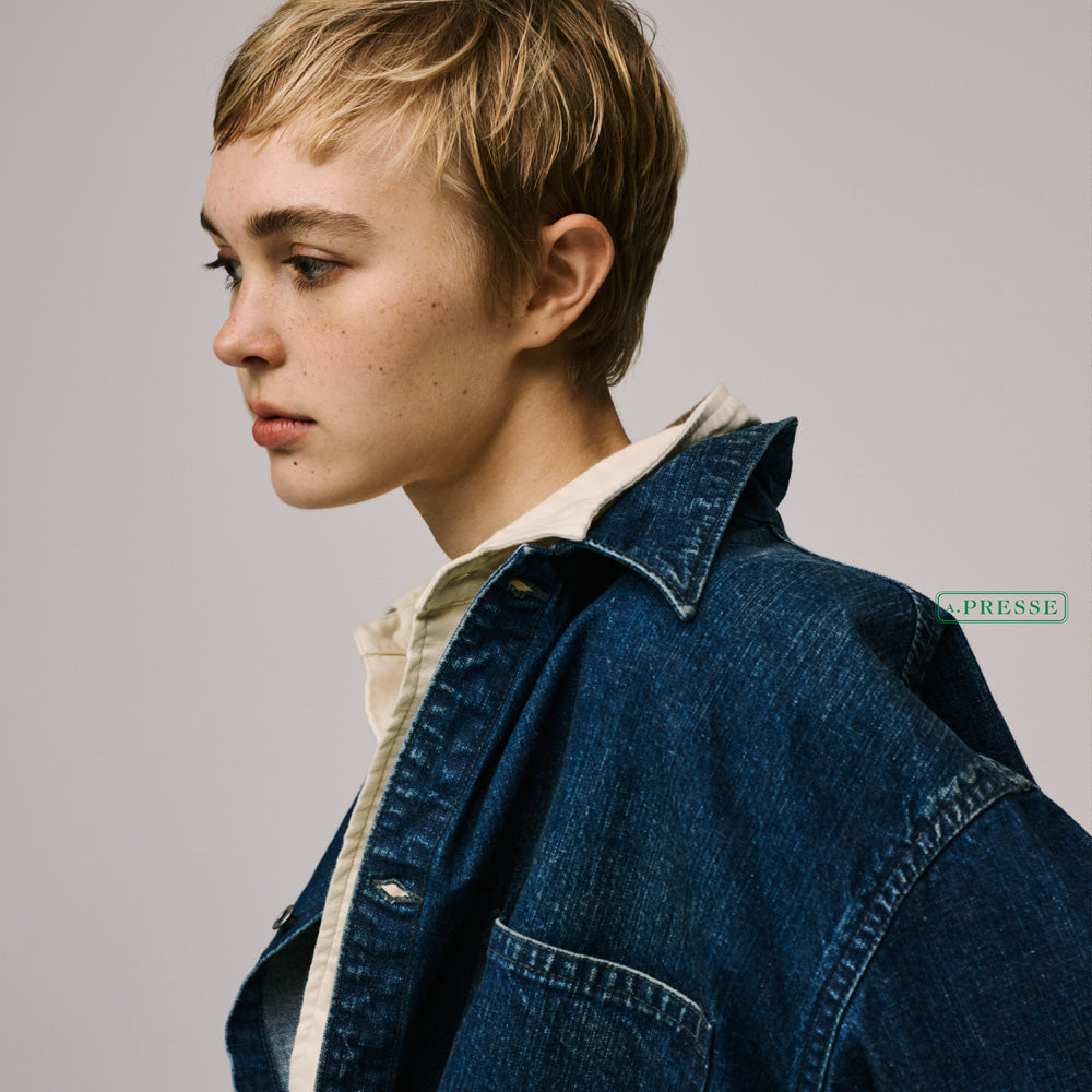 A.PRESSE US NAVY Denim Jacket 24SAP-01-20H (24SAP-01-20H) | A 