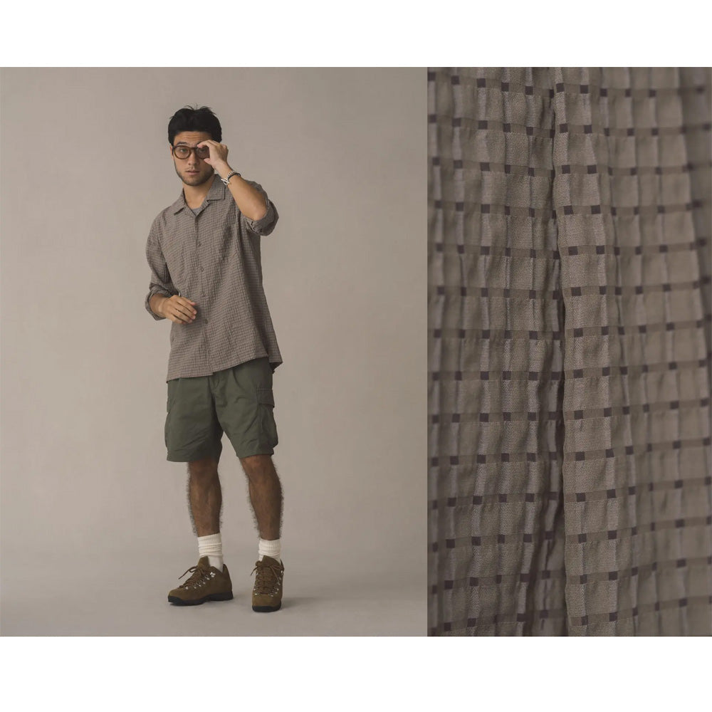 nonnative (ノンネイティブ) VOYAGER L/S SHIRT R/P/N DOBBY CHECK NN