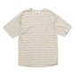 DWELLER S/S TEE BORDER COTTON JERSEY