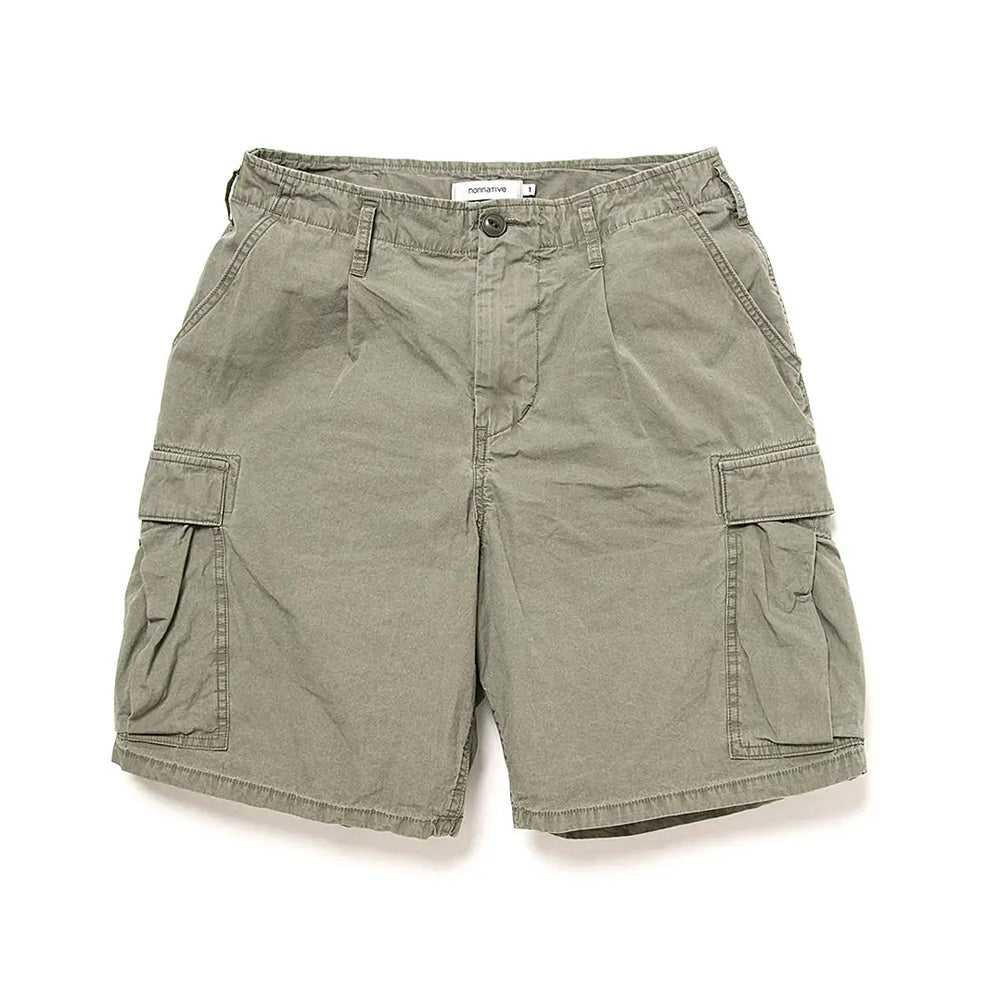 TROOPER 6P SHORTS COTTON TYPEWRITER SULFUR DYE