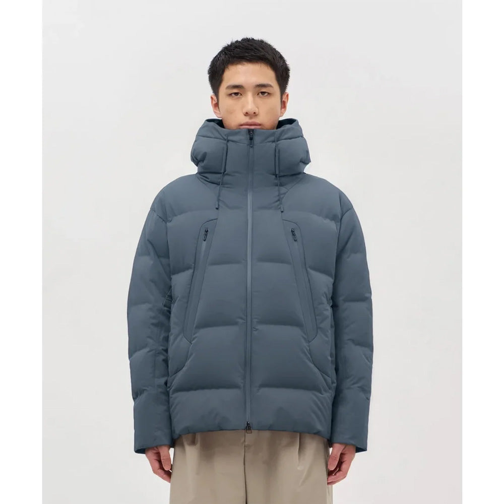 MIZUSAWA DOWN OVERSIZED JACKET MOUNTAINEER(スチールグレー)