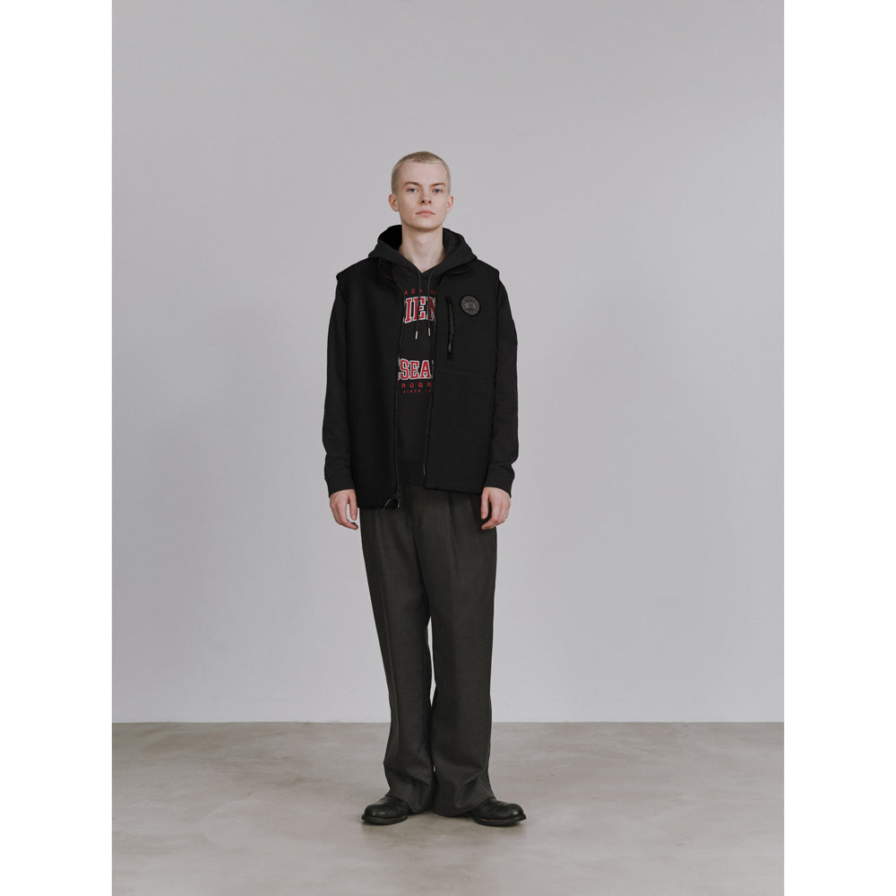 Kinross Reversible Fleece Vest, Black Label Fusion Fit, size 9/14 (mae).