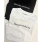 FLOCKED LOGO L/S TEE