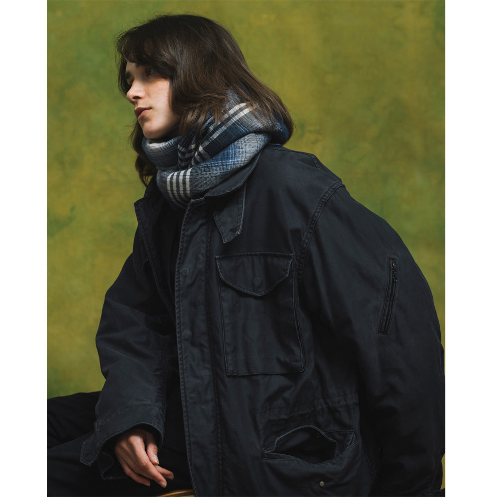 TROOPER JACKET COTTON BACK SATIN VW WITH WINDSTOPPER