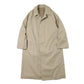 Cotton gabardine bal collar coat