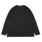 LUSTER PLAITING BOAT-NECK L/S TEE