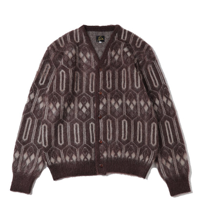 Mohair Cardigan - Geometric