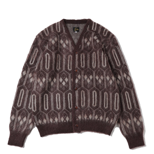 Mohair Cardigan - Geometric