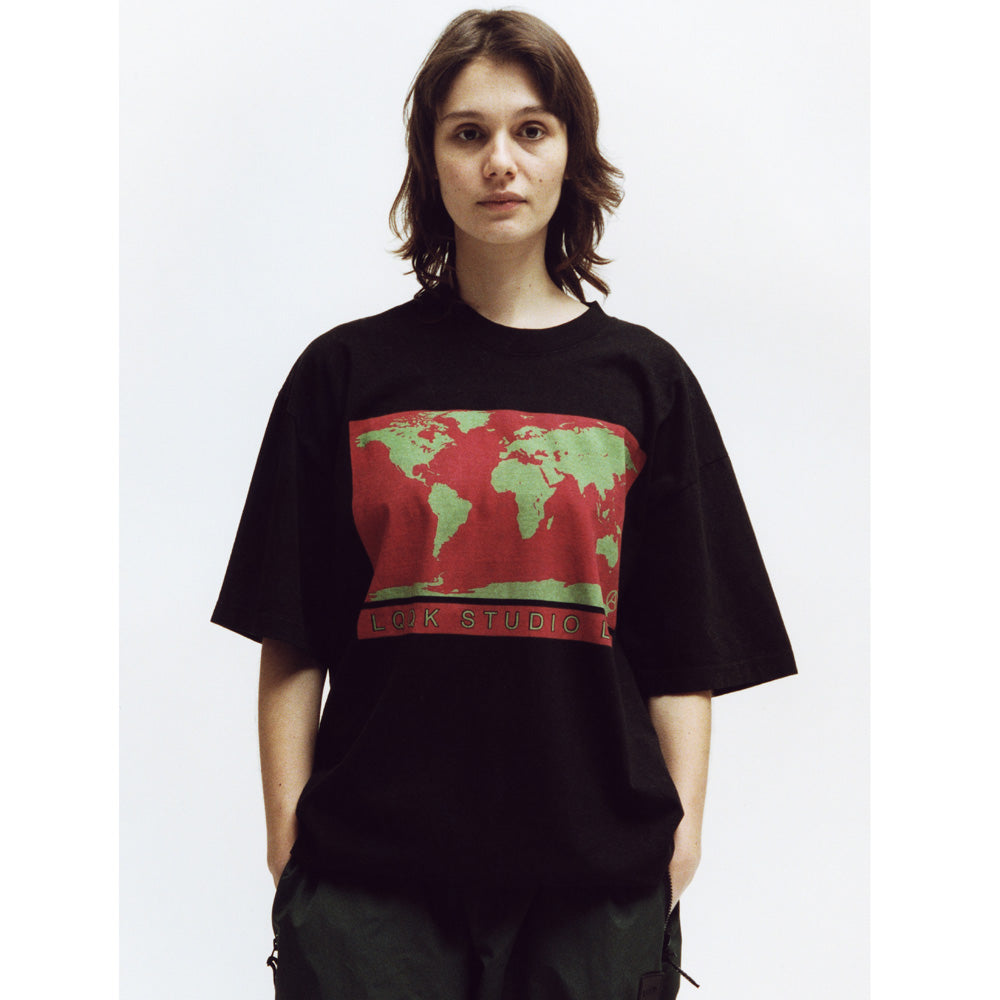 WORLD MAP TEE