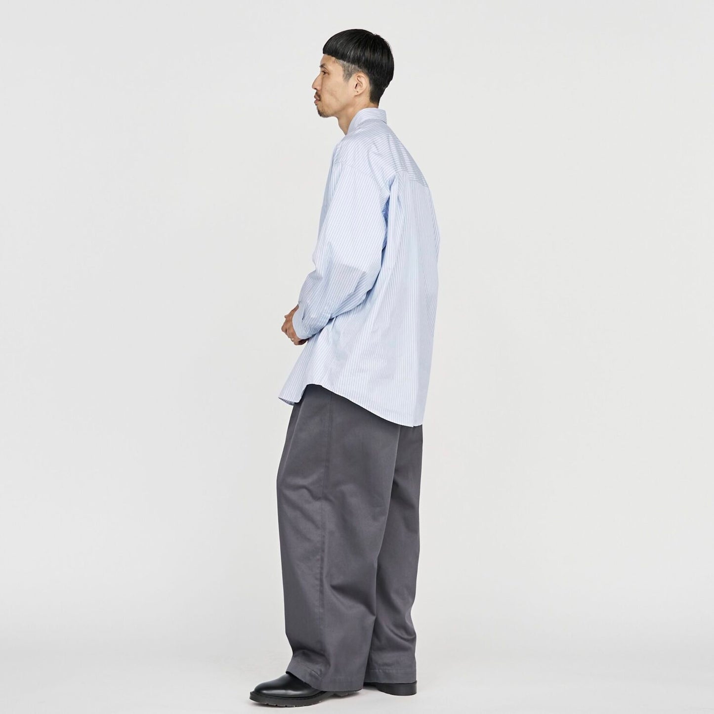 SOKTAS L/S Oversized Regular Collar Shirt