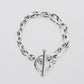 Crescendo Oval Link Bracelet -12mm-