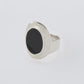 Amulet Ring with Onyx