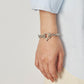 Crescendo Oval Link Bracelet -12mm-
