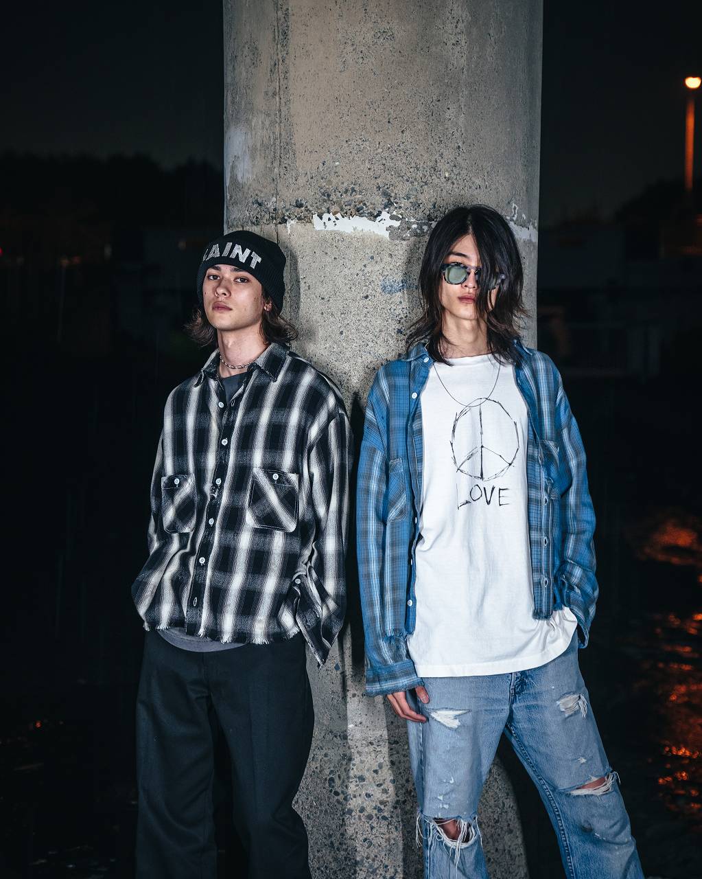 Saint Mxxxxxx (セントマイケル) 】FRNNL SHIRT/CHECK SM-A23-0000-017