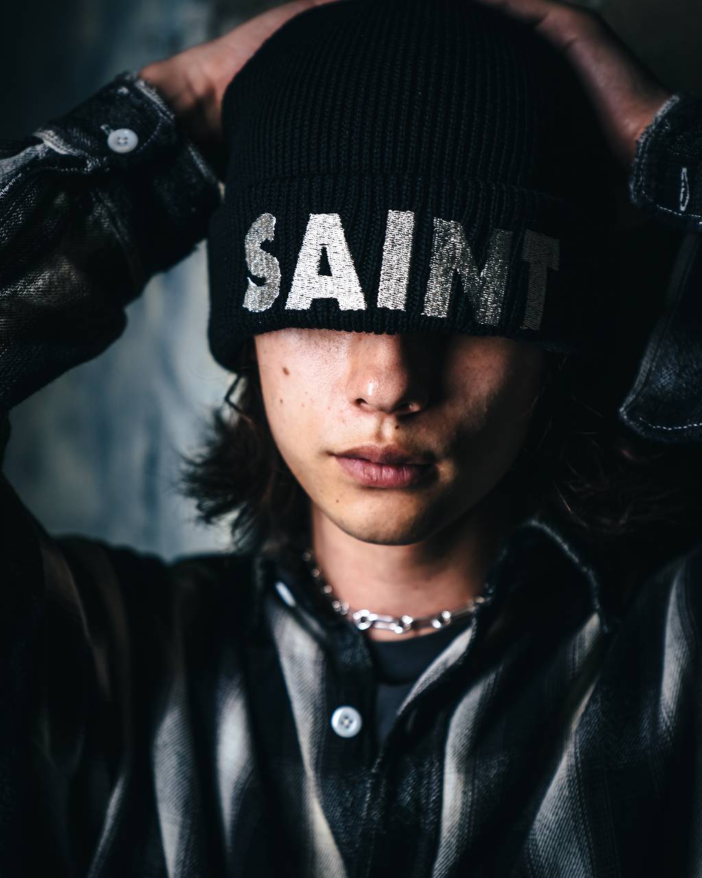 KNIT CAP/SAINT