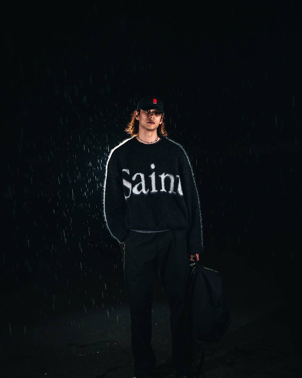 CREW NECK KNIT/ SAINT