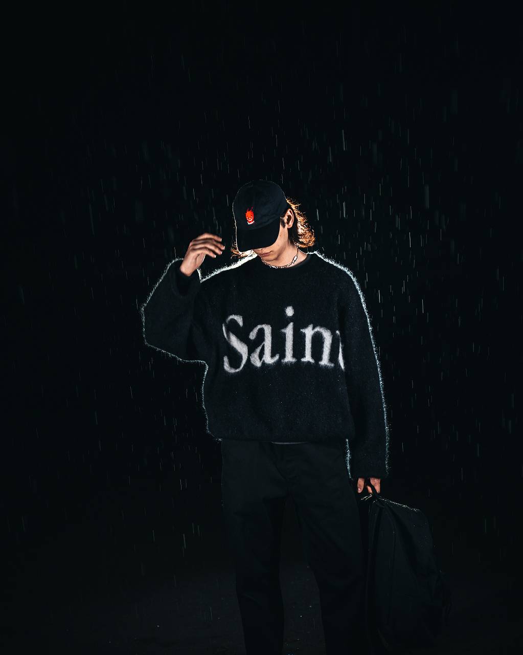 CREW NECK KNIT/ SAINT